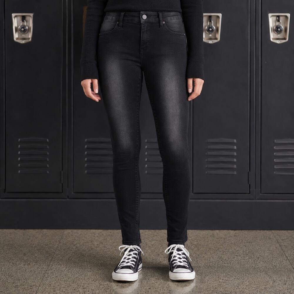 Joe's Jeans Girls Size 16 Black Gray Sophia Skinny Jeggings Ultra Slim Fit NWT